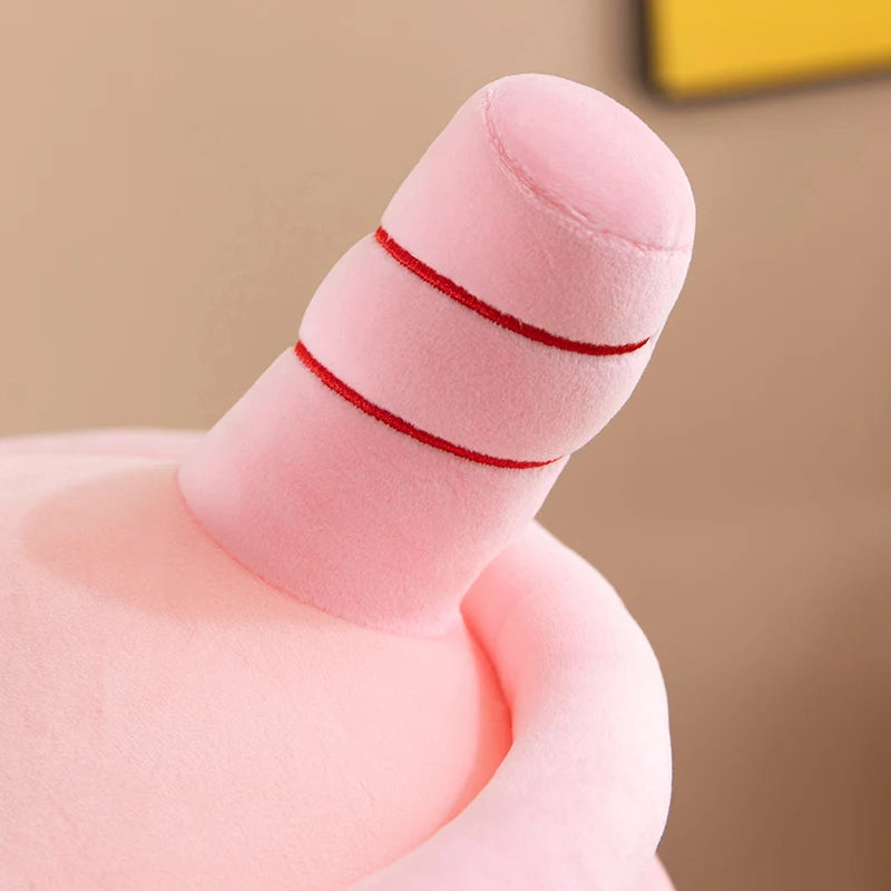 Bubble Tea Boba Plushie Kawaii Room Decor Plush Toy Stuffed Ice Cream Food Milk Tea Soft Hug Cushion Birthday Gift for Kids