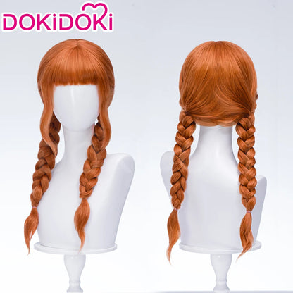 IN STOCK Wednesdayy Agnes Enidd Morticiaa Wig Anime DokiDoki Women Halloween Cosplay Long Hair High Heat Resistant Free Wig Cap