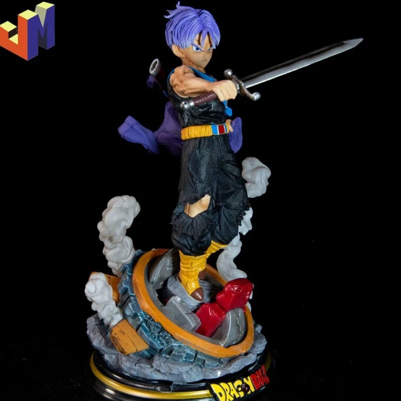Dragon Ball Z Figures Trunks Gk Action Figure Super Saivcyan P Model Statue Doll Collection Decoration Toys Gift Ornaments