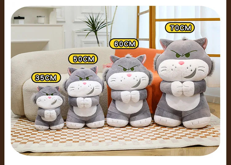 35/50/60cm Big Size Lucifer Disney Anime Plush Stuffed Doll Kawaii Room Decoration Plushie Children Pillow Ornament Holiday Gift