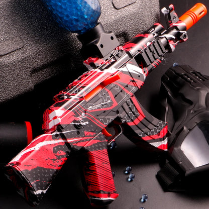 Yuizukeot AK Electric Ball Blaster ABS Plastic Rechargeable Toy - Blue
