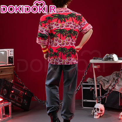 IN STOCK Anya Curly Daisuke Cosplay Costume Game Mouthwashing【XS-3XL】DokiDoki-R Uniform Halloween Anya Cosplay Wig Plus Size