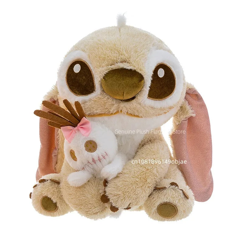 35/45/60cm Big Size Stitch Lilo & Stitch Anime Plush Stuffed Doll Kawaii Disney Plushies Decorated Pillow Children Holiday Gift