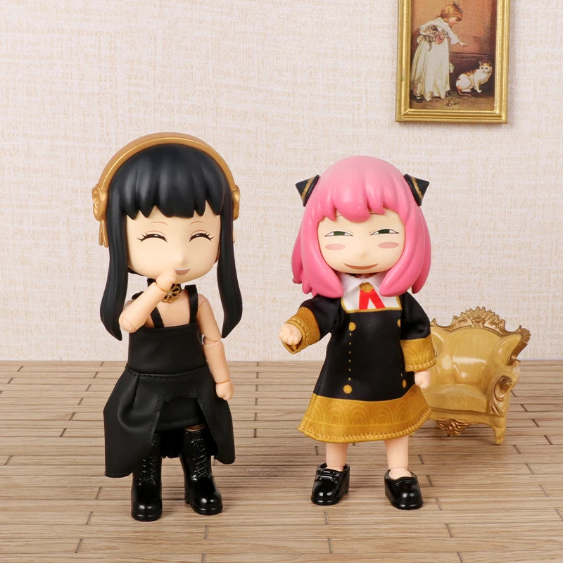 Anime Figure SPY×FAMILY Yor Forger Yor Briar PVC Action Figure Thorn Princess Cartoon Toys for Children 10cm Collector Ob11