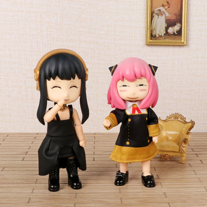 Anime Figure SPY×FAMILY Yor Forger Yor Briar PVC Action Figure Thorn Princess Cartoon Toys for Children 10cm Collector Ob11