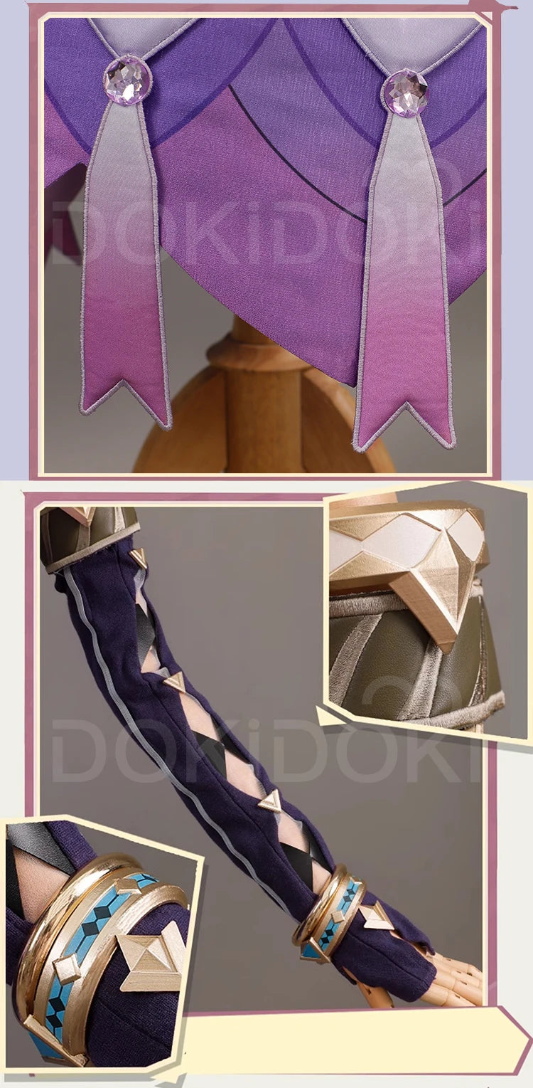 Citlali Cosplay Costume Game Genshin Impact DokiDoki-R Natlan Women Dress Citlali Headwear Cosplay Costume Halloween