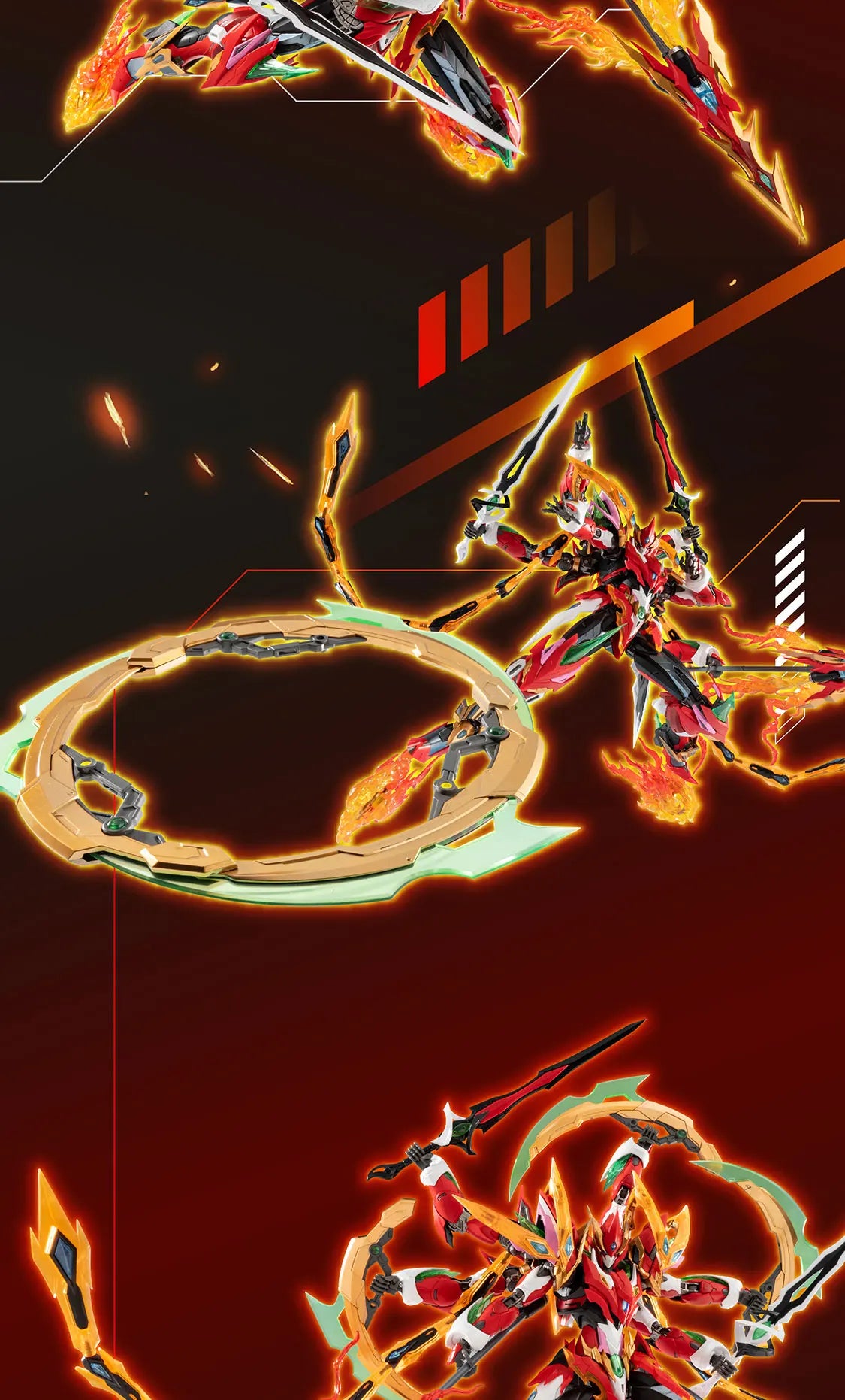 In Stock Motor Nuclear Model NEZHA MG 1/100 MNP-XH04 Ne Zha Assembly Model Kit Action Figures Alloy Skeleton Plastic Model Toys