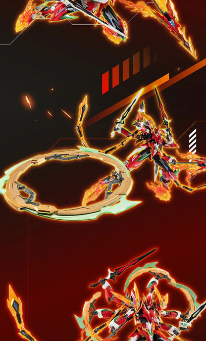 In Stock Motor Nuclear Model NEZHA MG 1/100 MNP-XH04 Ne Zha Assembly Model Kit Action Figures Alloy Skeleton Plastic Model Toys