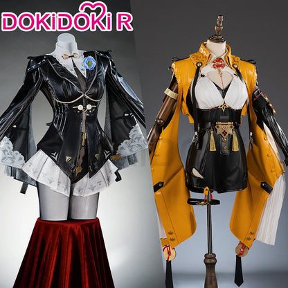 IN STOCK Yixuan Cosplay Costume Game Zenless Zone Zero DokiDoki-R ZZZ Women Black Yellow Bodysuit Yixuan Cosplay Master Costume