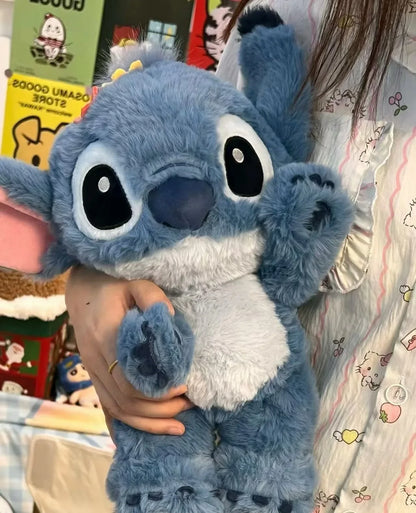 30-55cm Disney Stitch Plush Stuffed Toys Anime Cute Cartoon stand Stich Plushies Dolls Kawaii Pillow Stuffed Kid Birthday Gifts