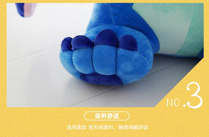 Genuine Disney Kawaii Large Stitch/Angie Plush Toy Cute Anime Peripheral Plush Stuffed Doll Christmas Gifts for Kids Girls