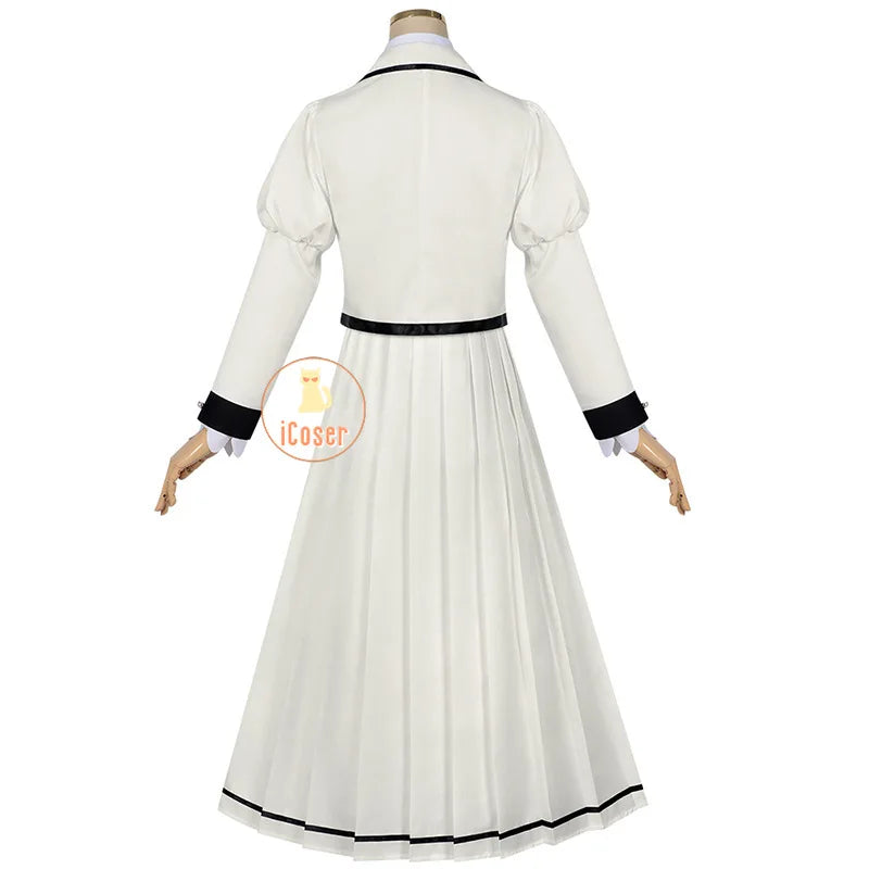 Anime Rock Is A Lady's Modesty Otoha Kurogane Cosplay Costume Wig JK Skirt Lilisa Suzunomiya Halloween for Women Carnival iCoser