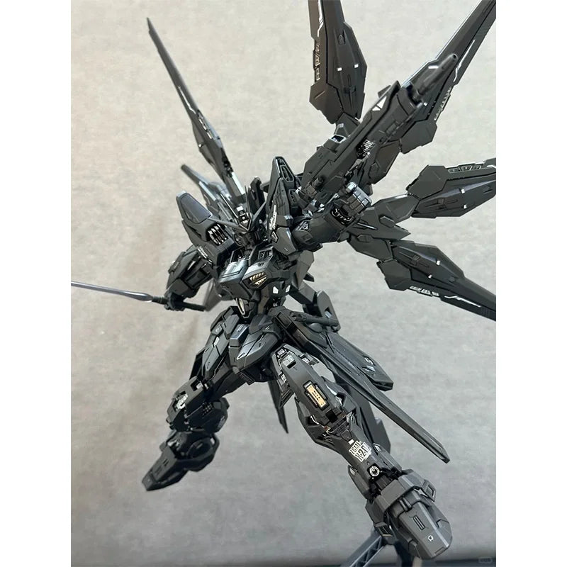 In Stock PIANXIN Strike Freedom MG 1/100 MGEX Assembly Model Kit Midnight Coating Action Figure Plastic Model Toys Kids Gift