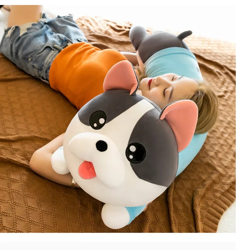 New70-130cm Monkey Doll Husky Plush Toy Frog Pillow Duck Doll Cute Plush Toys for Children Gifts