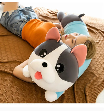 New70-130cm Monkey Doll Husky Plush Toy Frog Pillow Duck Doll Cute Plush Toys for Children Gifts
