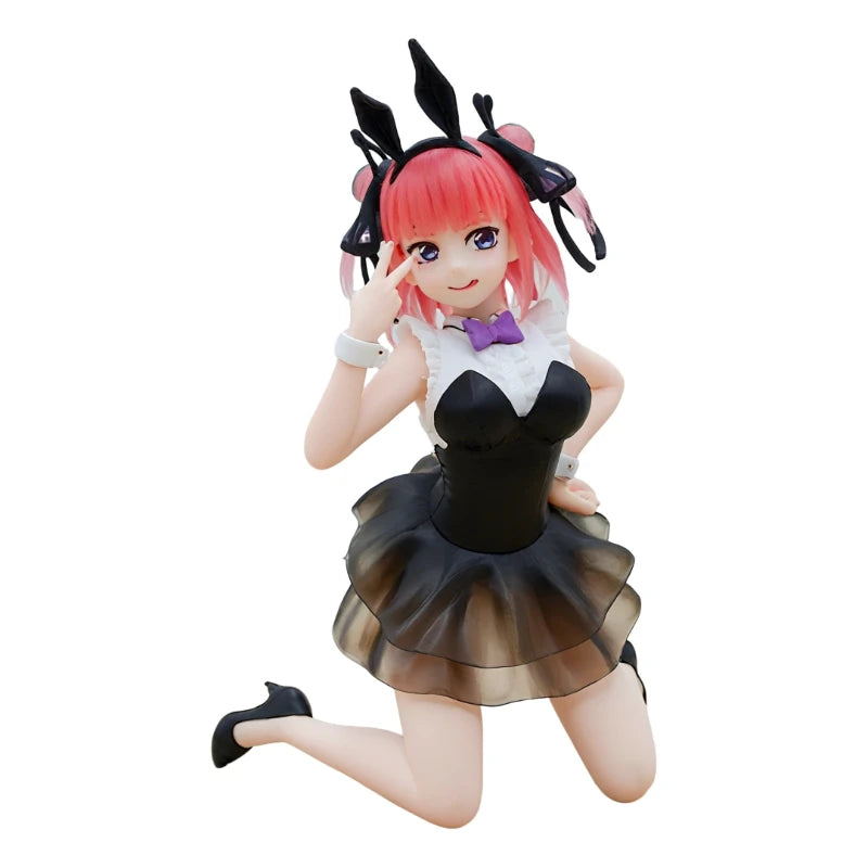 Anime Nakano Miku Figurine The Quintessential Quintuplets  Nakano Nino Bunny Girl Figures PVC Model Collection Toy Birthday Gift