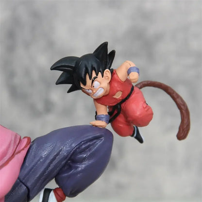 28cm Dragon Ball Anime Figures Goku Figurine Tao Pai Pai Vs Son Goku Series Karin Tower Action Figures Collectible Ornament Toys
