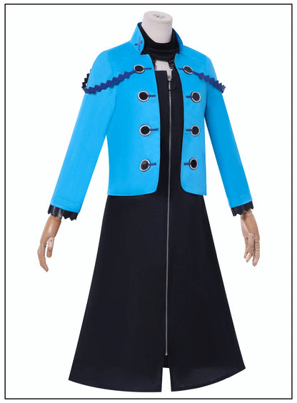 Anime Movie Virgin Punk Kanpi Ubu Cosplay Costume Uniform Jacket Dress Headwear Halloween Party for Women Girls Carnival Props