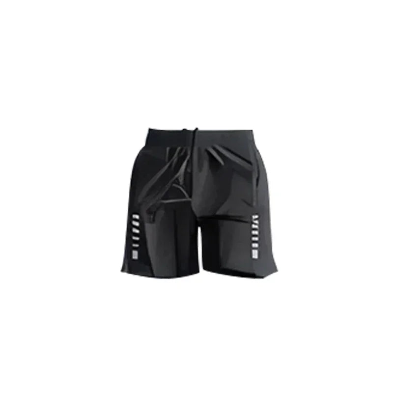 Men’s Fitness Running Set Tight-Fit Quick-Dry Sportswear for Autumn Night Runs Training and Cycling Gear - Yellow / 2XL
