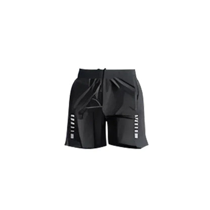 Men’s Fitness Running Set Tight-Fit Quick-Dry Sportswear for Autumn Night Runs Training and Cycling Gear - Yellow / 2XL