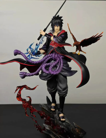 Uchiha Sasuke Figures Manga Naruto Anime Figure Classic Uzumaki Naruto Model Desktop Ornament Collectible Room Decoration Gifts