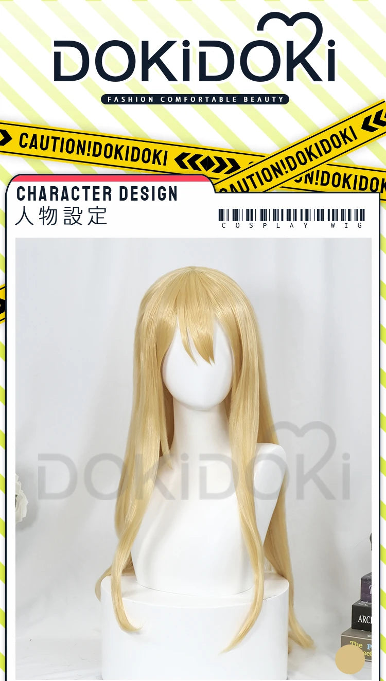 IN STOCK Kotobuki Tsumugi Wig Anime K-ON！Cosplay Wig DokiDoki Women 70cm Long Hair K-ON Kotobuki Tsumugi Wig Free Wig Cap