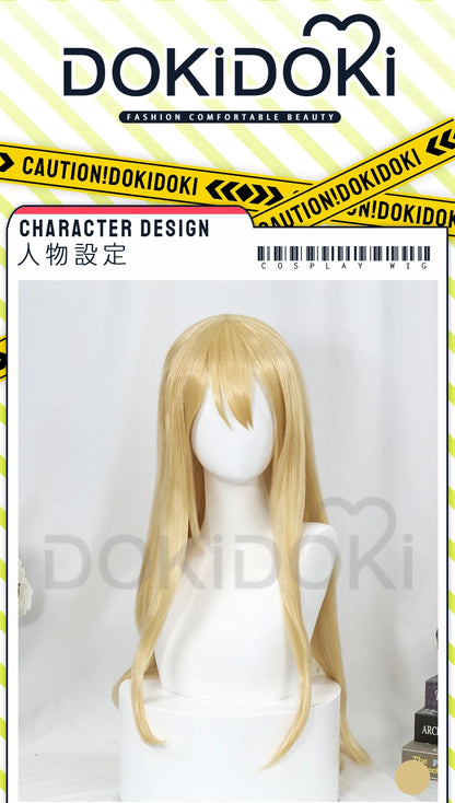 IN STOCK Kotobuki Tsumugi Wig Anime K-ON！Cosplay Wig DokiDoki Women 70cm Long Hair K-ON Kotobuki Tsumugi Wig Free Wig Cap