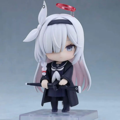 Anime A.R.O.N.A Prana Figurine Blue Archive 10cm Cute Girl Figures Multiple Accessories PVC Model Collection Toys Birthday Gifts