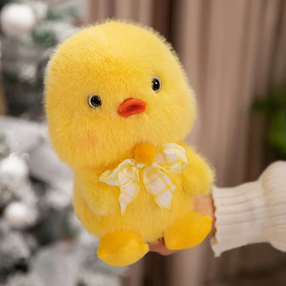 Cartoon Farm Animal Cute Duck Plush Toy Kawaii Plushies Yellow White Baby Duck Soft Doll Birthday Gift For Girl Boy