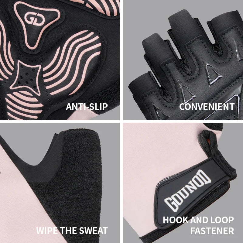The Codex Breathable Anti-Slip Half Finger Gloves for Fitness Cycling Gym and Fishing – Men & Women
