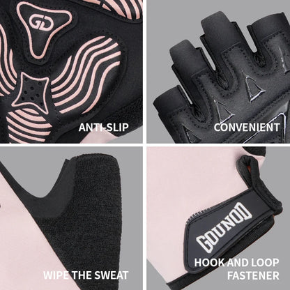 The Codex Breathable Anti-Slip Half Finger Gloves for Fitness Cycling Gym and Fishing – Men & Women