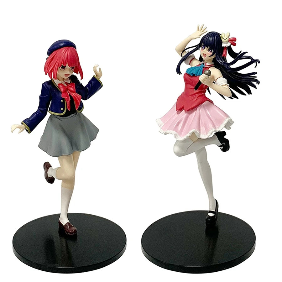 21cm [OSHI NO KO] Anime Figure Idol Singer Hoshino Ai Action Figure Kawaii Star Arima Kana Figurine PVC Collection Model Toys