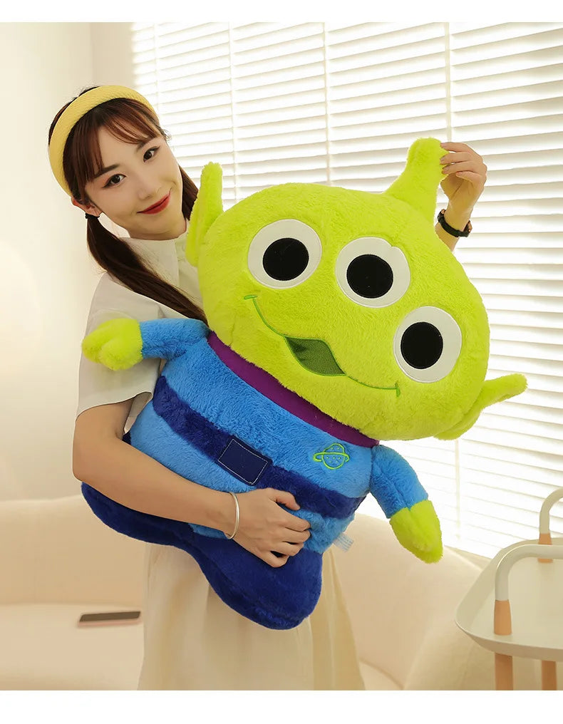 50/70/90cm Super Big Size Alien Disney Cartoon Anime Plush Stuffed Doll Cute Room Decorated Plushie Children Pillow Holiday Gift