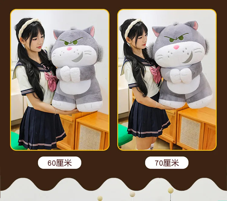 35/50/60cm Big Size Lucifer Disney Anime Plush Stuffed Doll Kawaii Room Decoration Plushie Children Pillow Ornament Holiday Gift