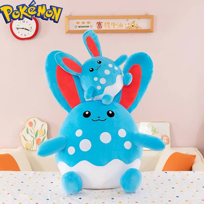 35/50/70CM Big Size Pokemon Azumarill Plushies Cartoon Anime Plush Pillow Soft Doll Kawaii Stuffed Plushie Give Gift To Children