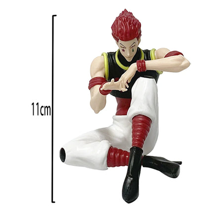 11cm Hunter x Hunter Chrollo Lucilfer Anime Figure Hisoka Action Figure Killua Zoldyck Kurapika Figurine Collectible Model T