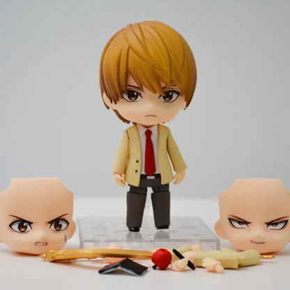 10cm Death Note Anime Figure #1160 Yagami Light Action Figure #1200 L Figurine Decorations PVC Adult Collection Model Doll Toys