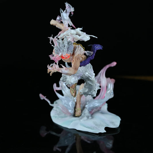 2025 22cm One Piece Handheld Gk Iron Curtain Nika Luffy Second Generation Double Headed Removable Model Ornament Birthday Gift