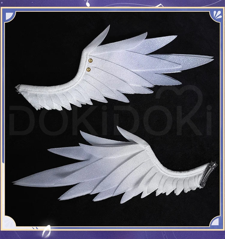 Sunday Robin Wings Headwear Headband Cosplay Props Game Honkai:Star Rail DokiDoki Sunday Electric Wings Robin Accessories