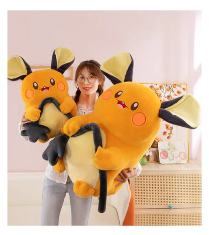 70CM Big Size Pokemon Plushies Dedenne Cartoon Anime Peluche Kawaii Ornament Comfortable Soft Doll Children Toy Cushion Gift