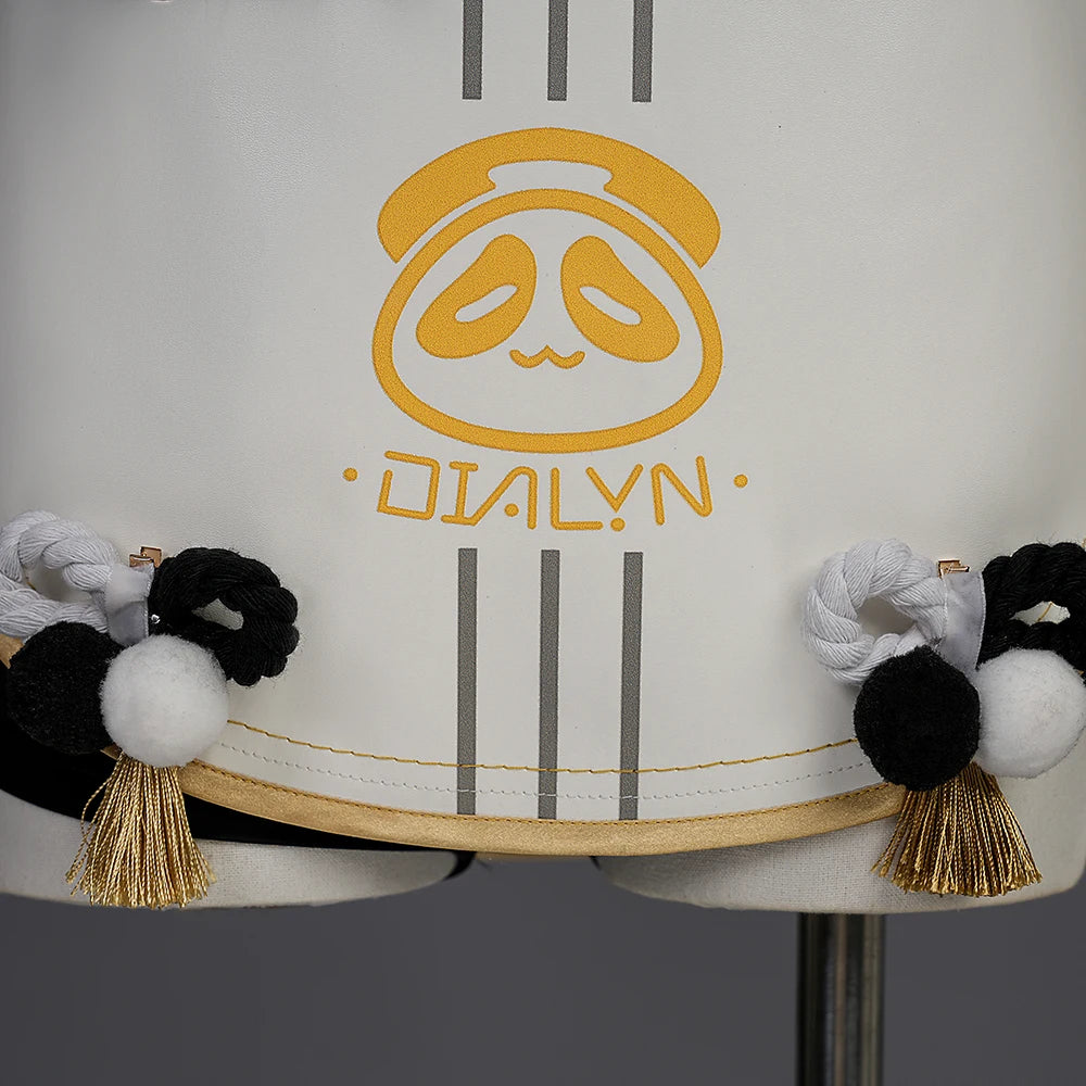 Zenless Zone Zero Dialyn Cosplay Costume Wig Uniform Earrings Headwear Krampus Compliance Authority Halloween Party for Women