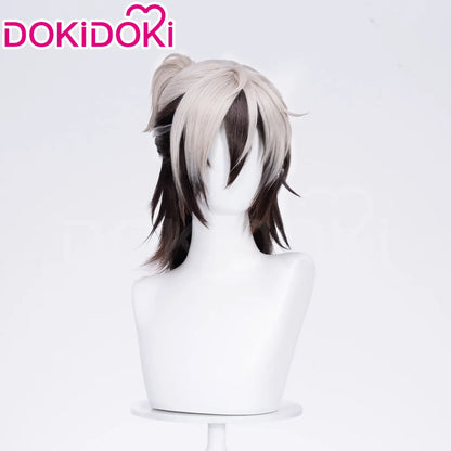 IN STOCK Rei Wig Game Nu: Carnival DokiDoki Men Long Hair Rei Cosplay High Heat Resistant Hair Free Wig Cap