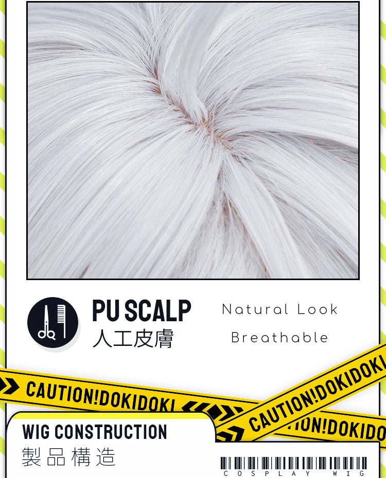 IN STOCK Luuk Hcrsscn Galbrenr Zani Ciaccona Camellya Scar Danjin Youhu Wig Game Wuthering Waves DokiDoki Women Men Wig Free Cap