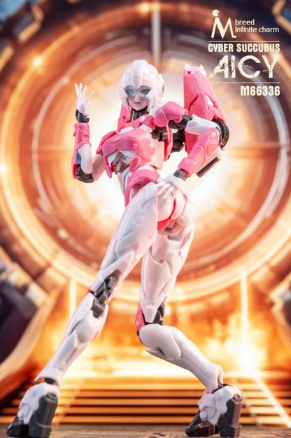 In Stock M Breed Arcee Assembly Model Kit Aicy Transformation Robot Action Figures M66337 KO Riobot Robot Boys Gifts