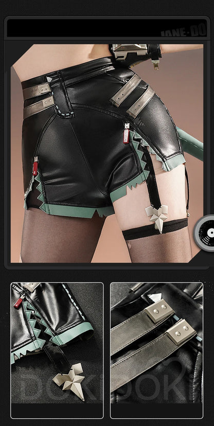 IN STOCK Jane Doe Cosplay Costume Game Zenless Zone Zero Cosplay 【S-2XL】DokiDoki-SR ZZZ Women Metal Accessory Mice Halloween