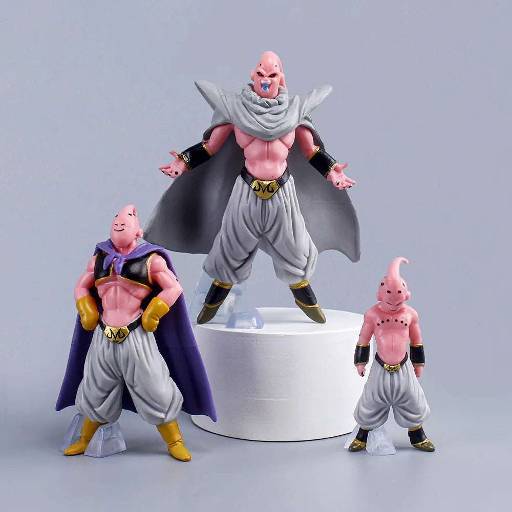 8pcs Dragon Ball Z Majin Buu PVC Action Figure Set Anime Model Toys for Adults and Kids - 8Pcs 1set