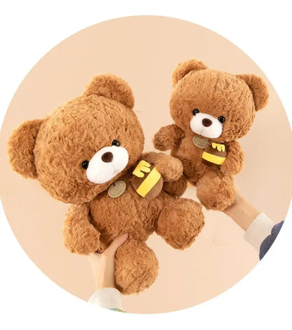 Hot 30-50CM Kawaii Cartoon Anime Honey Pot Teddy Bear Animal Doll Cute Plush Toy Children's High Quality Stuffed Toy Pillow
