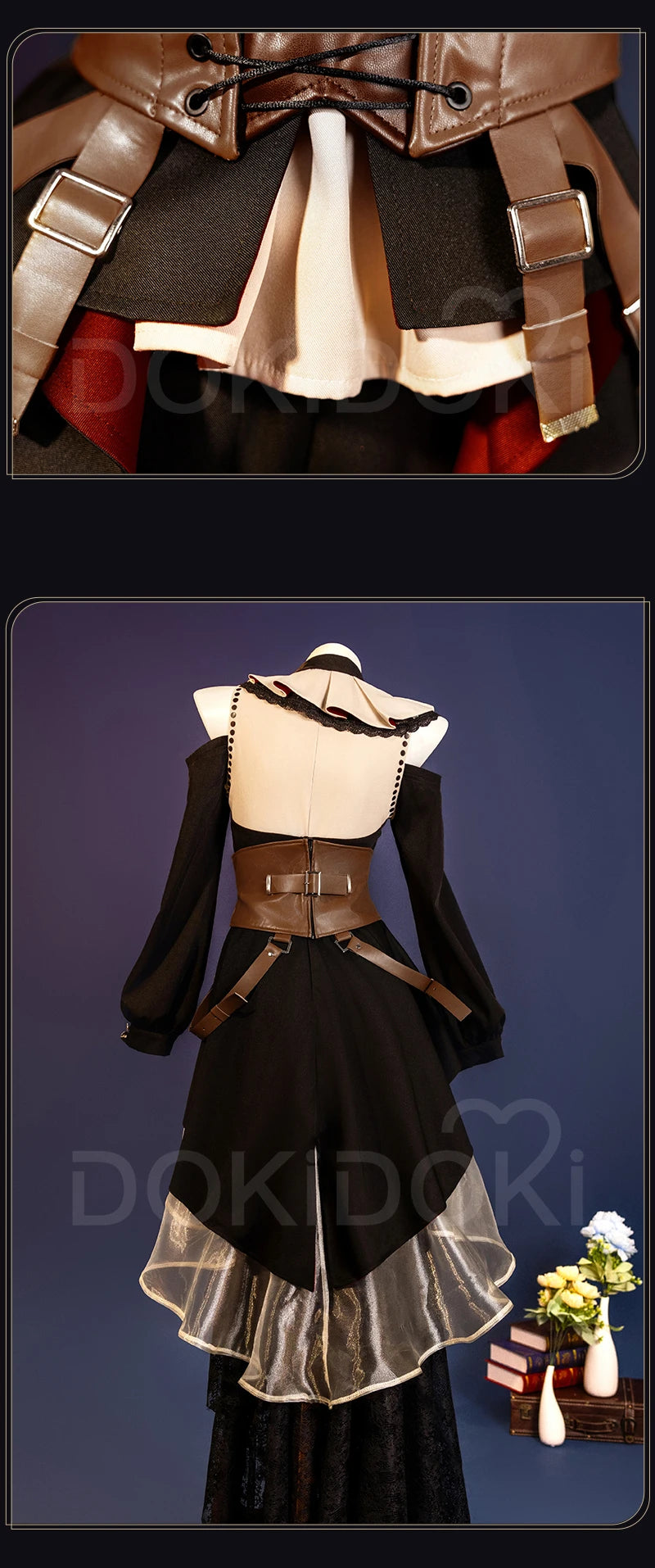 Togawa Sakiko Wakaba Mutsumi Uika Umiri Nyamu Cosplay BanG Dream! Ave Mujica【S-2XL】DokiDoki-R Plus Size