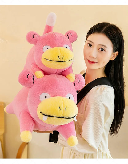 45/60/80CM Big Size Pokemon Slowpoke Plushies Cartoon Anime Plush Soft Doll Pillow Kawaii Stuffed Plushie Give Gift To Children