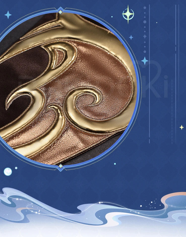 IN STOCK Escoffier Cosplay Costume Game Genshin Impact DokiDoki-SR Women Fontaine Costume Escoffier Cosplay Tail Wig